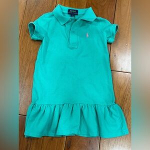 EUC Ralph Lauren Cotton Mesh Polo Dress Size 3T